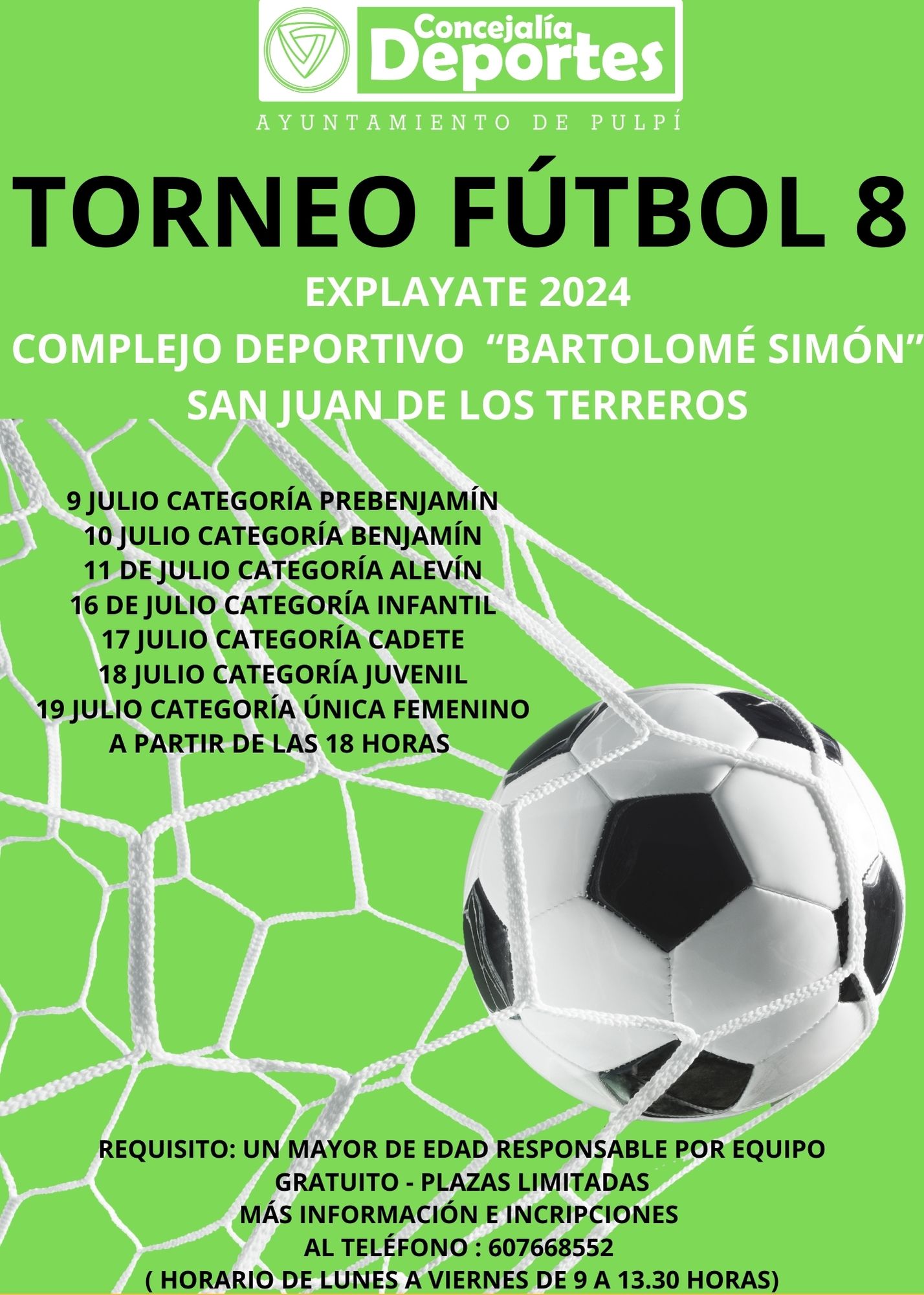 TORNEO DE FUTBOL 8 EXPLAYATE 2024